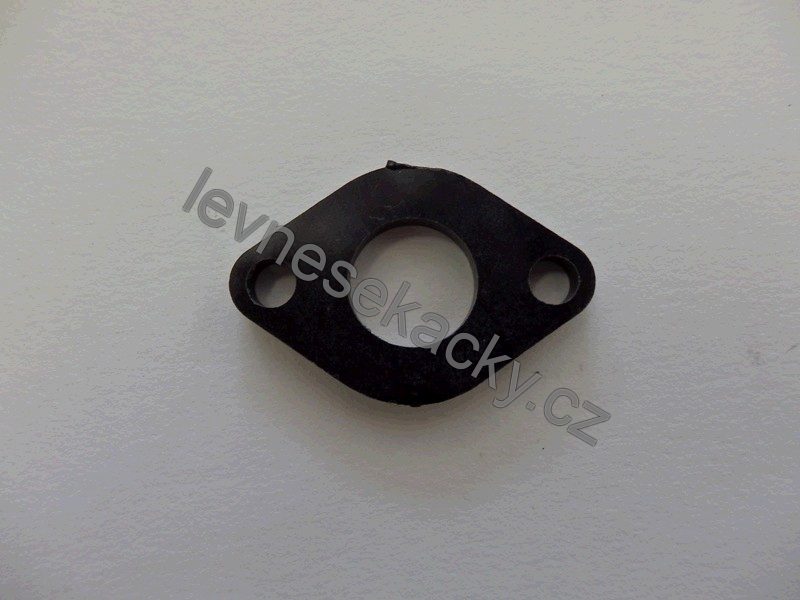 Carburetor spacer (plastic) for Patriot LM 40 SP, LM 41 EP, and others with 79 cc and 99 cc engines.